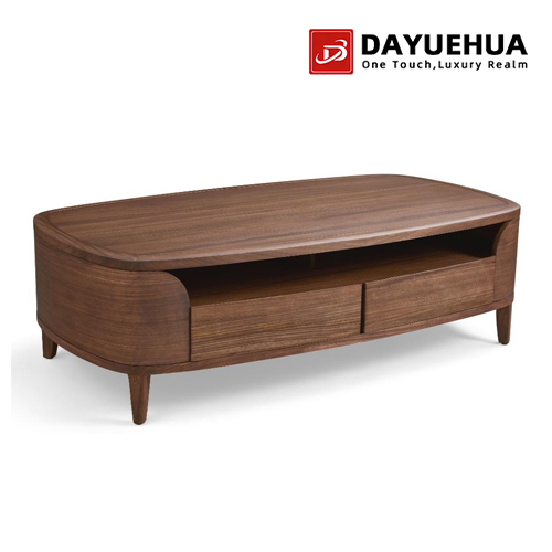 wooden coffee table