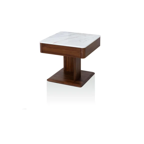 DYHwood Solid Teak Corner Table CJ908