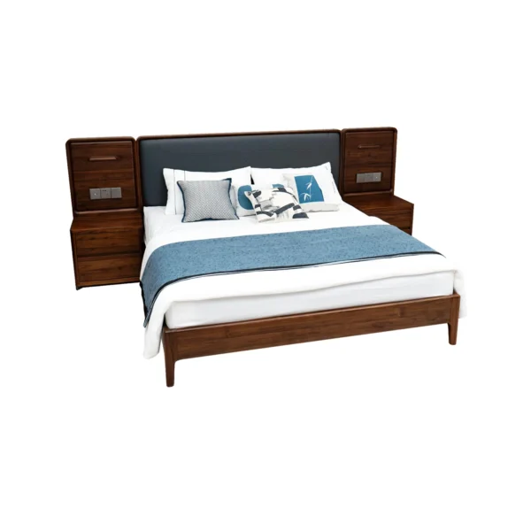 DYHwood Teak Double Bed DC908