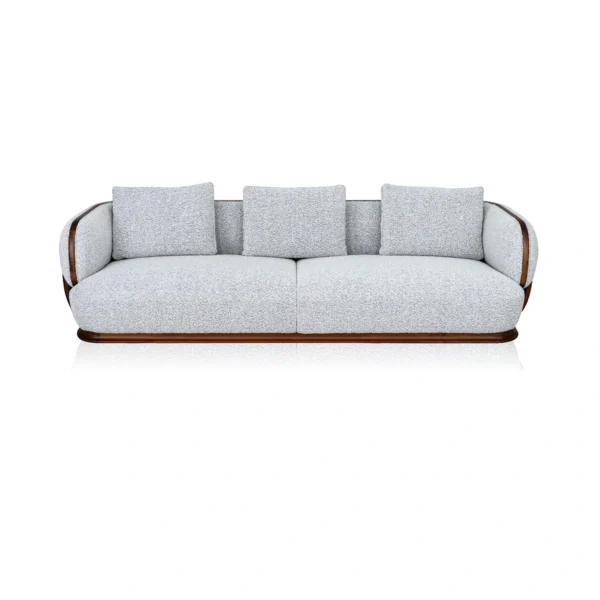 Canapé 2/3/4 places en cuir teck DYHwood SF912