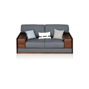 DYHwood Teak Leather 2/3/4 Seater Sofa SF911