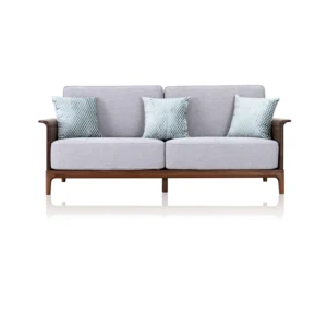 DYHwood Teak Leather Single/2/3 Seater Sofa SF910