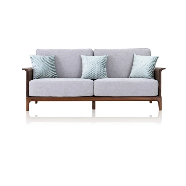 DYHwood Teak Leather Single/2/3 Seater Sofa SF910