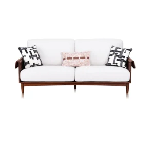DYHwood Teak Leather Single/2/3 Seater Sofa SF915